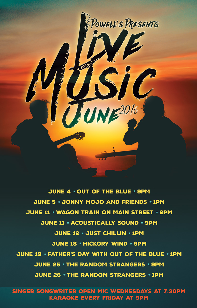 June 2016 Music Calendar